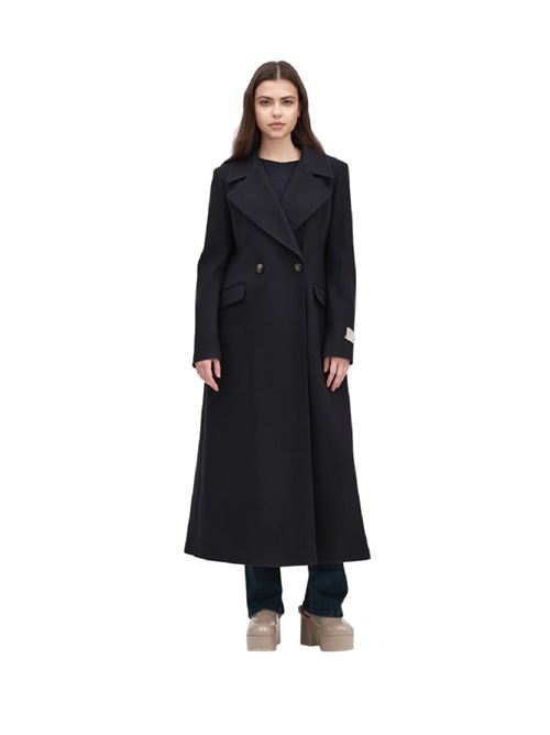 cappotto lungo WHITE WISE | 20460NERO